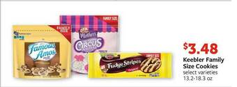 Fareway Keebler Family Size Cookies offer
