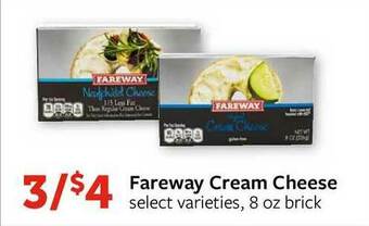 Fareway Fareway Cream Cheese offer