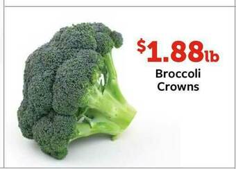 Fareway Broccoli Crowns offer