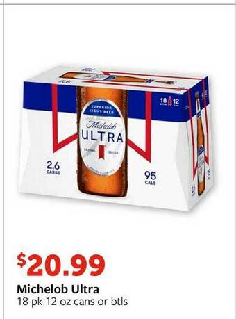 Fareway Michelob Ultra offer
