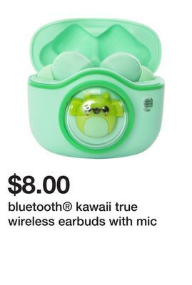 Five Below Bluetooth® kawaii true wireless earbuds with mic offer