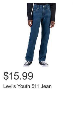 Costco Levi's youth 511 jean offer