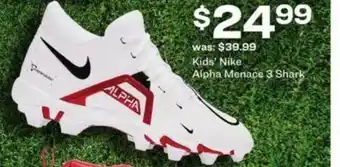 Academy Kids' Nike Alpha Menace 3 Shark offer