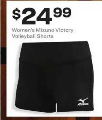 Academy Women's Mizuno Victory Volleyball Shorts offer