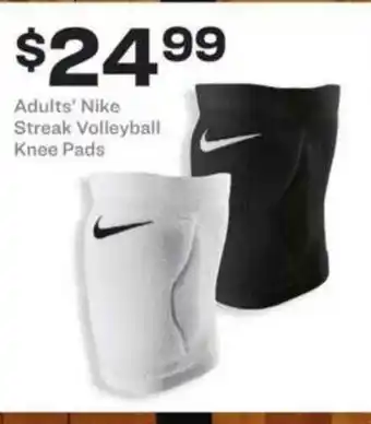Academy Adults' Nike Streak Volleyball Knee Pads offer
