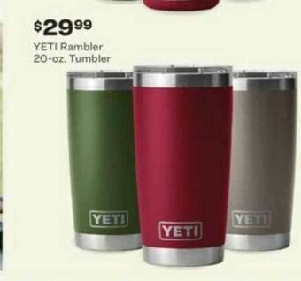 Academy Yeti Rambler 20-Oz. Tumbler offer
