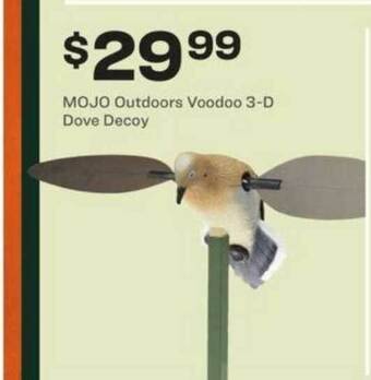 Academy Mojo Outdoors Voodoo 3-D Dove Decoy offer