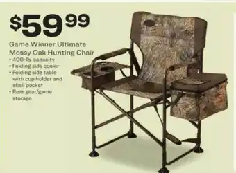 Academy Game Winner Ultimate Mossy Oak Hunting Chair offer