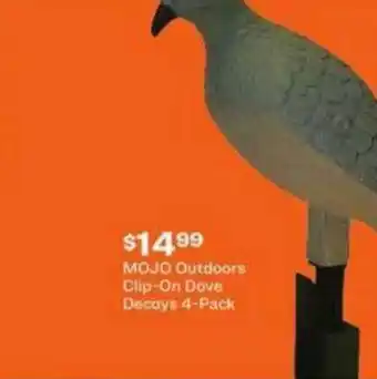 Academy Mojo Outdoors Clip-On Dove Decoys 4-Pack offer