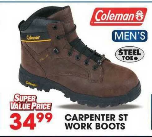 coleman work boots