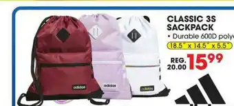 Big 5 Adidas Classic 3S Sackpack offer