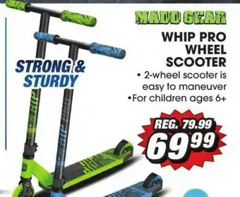 Big 5 Madd Gear Whip Pro Wheel Scooter offer