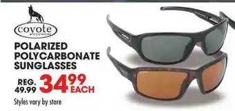 Big 5 Polarized Polycarbonate Sunglasses offer