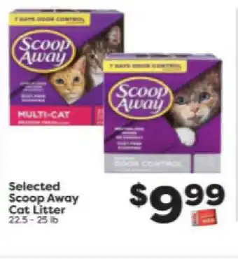 Weis Markets Selected Scoop Away Cat Litter offer