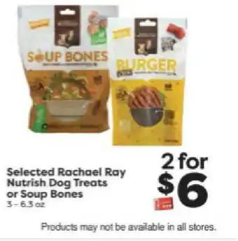 Weis Markets Selected Rachael Ray Nutrish Dog Treats Or Soup Bones offer
