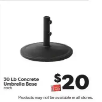 Weis Markets 30 Lb Concrete Umbrella Base offer