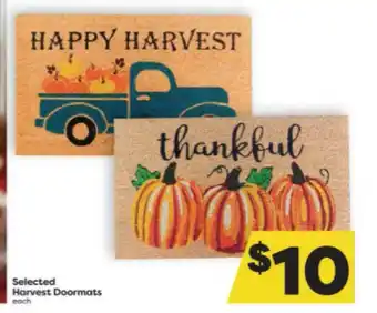 Weis Markets Selected Harvest Doormats offer