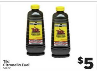 Weis Markets Tiki Citronella Fuel offer