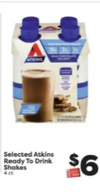 Weis Markets Selected Atkins Ready To Drink Shakes offer