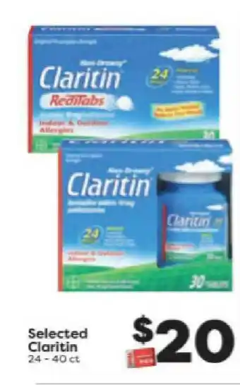 Weis Markets Selected Claritin offer