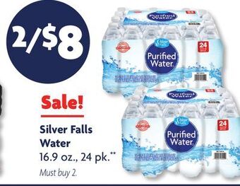 Family Dollar Silver falls water offer