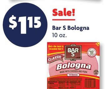 Family Dollar Bar s bologna offer