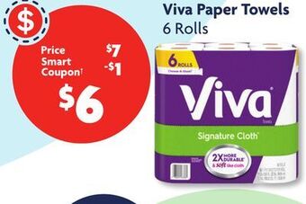 Family Dollar Viva paper towels offer