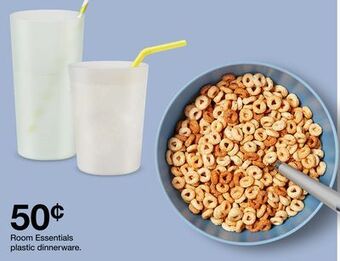 Target Essentials plastic dinnerware offer