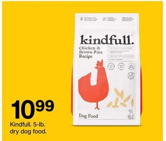 Target Kindfull. 5-lb. dry dog food offer
