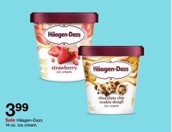 Target Häagen-dazs 14-oz. ice cream offer