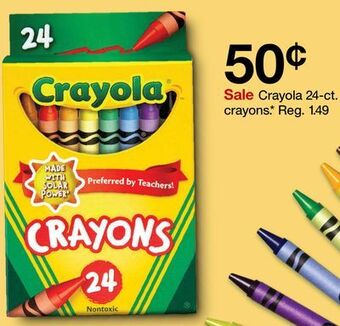 Target Crayola 24-ct. crayons offer