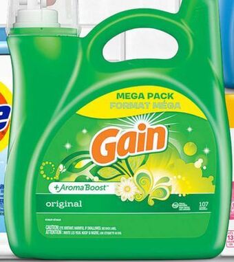 Target Gain 154-oz. liquid laundry detergent offer