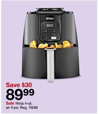 Target Ninja 4-qt. air fryer offer