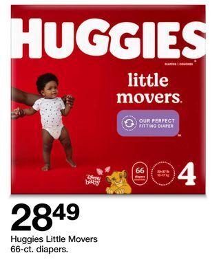 Target Huggies little movers offer
