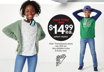 JC Penney Kids' thereabouts jeans offer