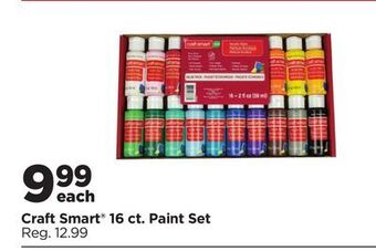 Michaels Craft smart® 16 ct. paint set offer