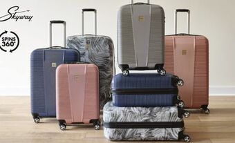 JC Penney Skyway chesapeake 3.0 20 hardside luggage offer