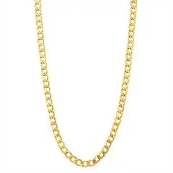 Kohl's Jordan blue men's 14k gold cuban curb chain offer