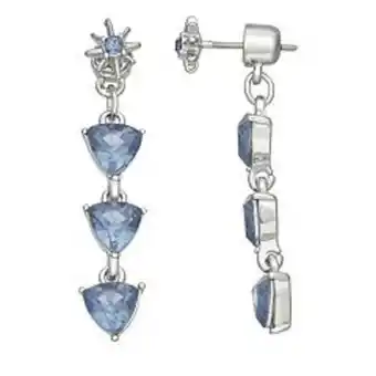 Kohl's Simply vera vera wang celestial blue stone linear drop earrings offer