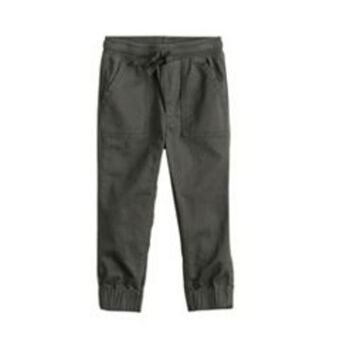 Kohl's Boys 4-12 jumping beans® pull-on twill jogger in regular, slim & husky offer