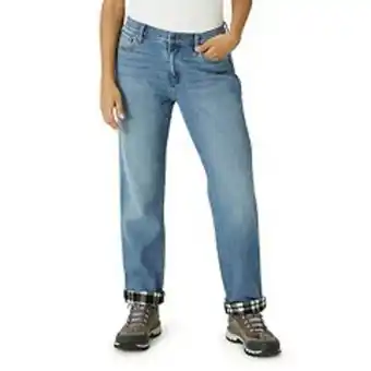 Kohl's Women's eddie bauer microfleece-lined denim jeans offer
