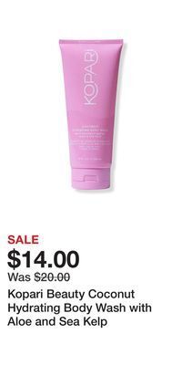 Ulta Beauty Kopari beauty coconut hydrating body wash with aloe and sea kelp offer