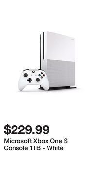 Game Stop Microsoft xbox one s console 1tb - white offer