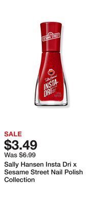 Ulta Beauty Sally hansen insta dri x sesame street nail polish collection offer