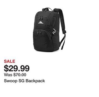 Swoop sg backpack