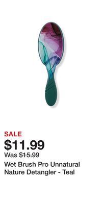 Ulta Beauty Wet brush pro unnatural nature detangler - teal offer