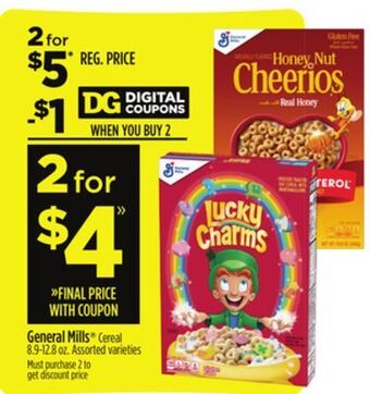Dollar General General mills® offer
