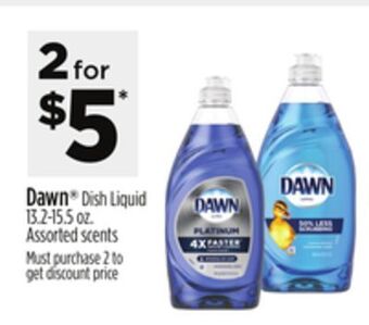 Dollar General Dawn® dish liquid offer