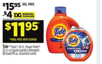 Dollar General Tide® offer