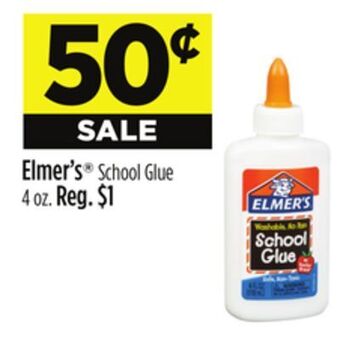 Dollar General Elmer's® school glue offer